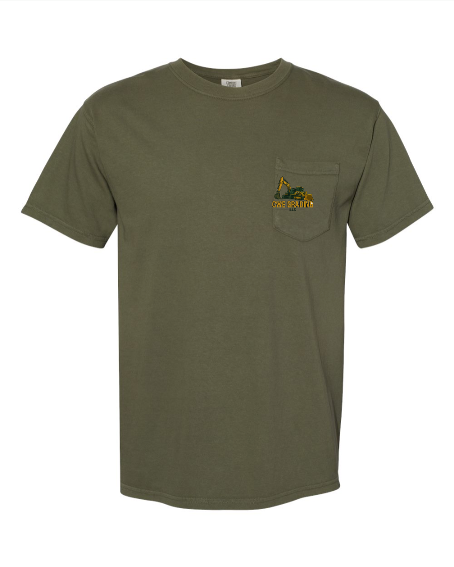Garment-Dyed Heavyweight Pocket T-Shirt - 6030